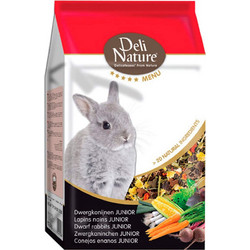 Deli Nature 5 Star Menu Dwarf Rabbits Junior 2.5kg