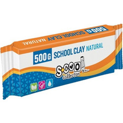 Scool Λευκός Πηλός 500gr