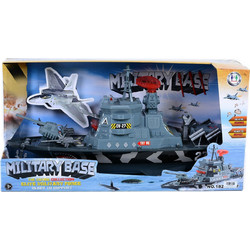 Blue Toys Πολεμικό Πλοίο με Φως