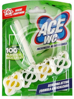 Ace Block Λεκάνης με Άρωμα Μεσογειακής Φρεσκάδας 48gr