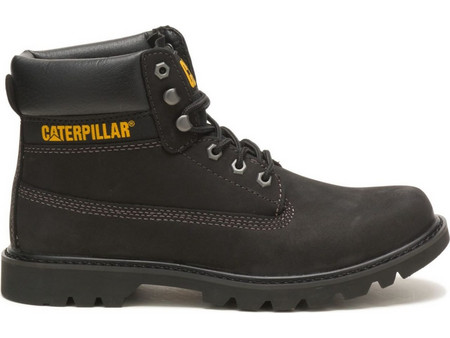 CAT Ανδρικά Αρβυλάκια Suede Μαύρα P110425