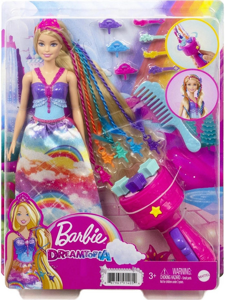 Mattel Barbie Dreamtopia Πριγκίπισσα Ονειρικά Μαλλιά GTG00