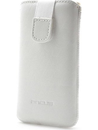 Ancus (Universal Θήκες Κινητών) Θήκη Protect Ancus για Apple iPhone SE/5/5S/5C Old Leather Λευκή