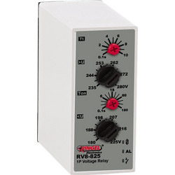 Μονοφασικός επιτηρητής τάσης RINGEL RV8-825 με άνω & κάτω όριο ρύθμισης, χρόνο πτώσης & επαναφοράς - RN-024612