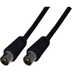 Καλώδιο Κεραίας Coax Male to Coax Male 3m Black 12081