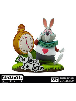 Abysse Corp Disney Alice In Wonderland White Rabbit 10cm