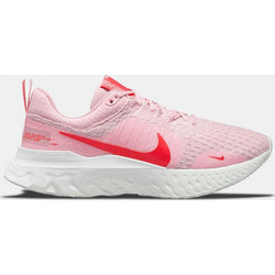 Nike React Infinity Run Flyknit 3 Γυναικεία Αθλητικά Παπούτσια για Τρέξιμο Ροζ DZ3016-600