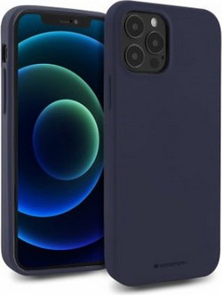 GOOSPERY SOFT FEELING CASE IPHONE 14 PLUS - MIDNIGHT BLUE