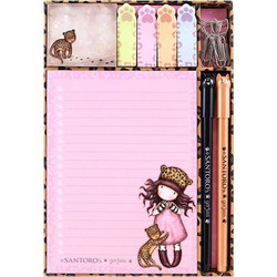 Santoro Gorjuss Purrrrrfect Love Set Γραφικής Ύλης (1164GJ01)