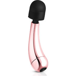 Rosy Gold Curve Massager Δονητής Μασάζ 13cm Ροζ