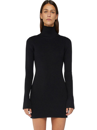 Trussardi Mini Φόρεμα Μαύρο 56D00682-0F000780-K299