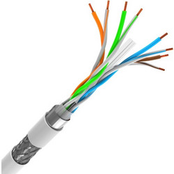 Powertech S/FTP Cat.6 Καλώδιο Δικτύου Ethernet 305m Grey CAB-N298