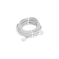 Καλώδιο συνδέσεως τηλεφώνου RJ11 3m Central-01-01-76M/ΛEY-Λευκό 01-01-76M/ΛEY