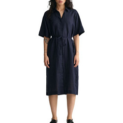 Gant Midi Καλοκαιρινό Καθημερινό Φόρεμα Navy Μπλε 3GW4503244-433