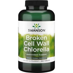Swanson Broken Cell Wall Chlorella 360 Ταμπλέτες