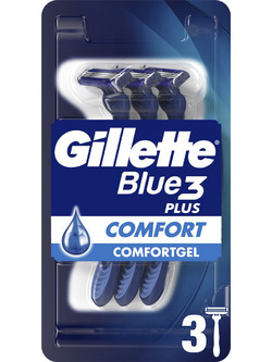 Gillette Blue 3 Comfort Slalom Ξυραφάκι μιας Χρήσης με 3 Λεπίδες & Λιπαντική Ταινία 3τμχ