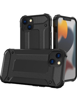 Hurtel Hybrid Armor Back Cover Black (iPhone 14 Plus)