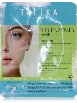 Talika Bio Enzymes Purifying Sheet Μάσκα Προσώπου & Ντεκολτέ για Αντιγήρανση με Αργκάν 20gr