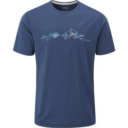 Rab Mantle Tessalate Tee Men's Nightfall Blue S