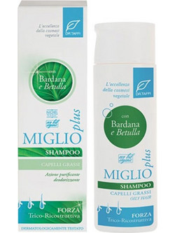Dr.Taffi Organic Burdock Birch for Oily Hair Φυτικό Σαμπουάν κατά της Πιτυρίδας για Λιπαρά Μαλλιά 250ml