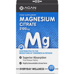 Samcos Agan Magnesium Citrate 2100mg 30 Ταμπλέτες