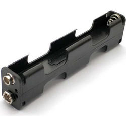 Dual Layers 2x2 4xAA battery Holder with 9V Connector