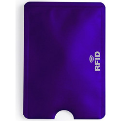 Anti-Scan Card protector - Θήκη Αλουμινίου RFID Purple