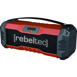 Rebeltec SoundBox 350 Ηχείο Bluetooth 18W με Ραδιόφωνο Πορτοκαλί
