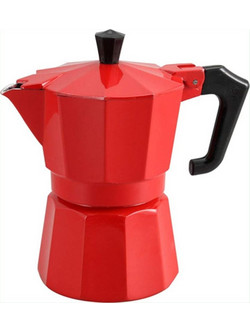 Pezzetti Italexpress Μπρίκι Espresso 1Cup Κόκκινο