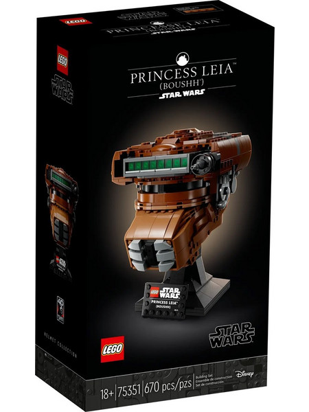 Lego Star Wars Princess Leia Helmet για 18+ Ετών 75351