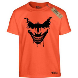 Takeposition Joker vs Bat Παιδικό T-Shirt Κοντομάνικο Πορτοκαλί 806-8518-19