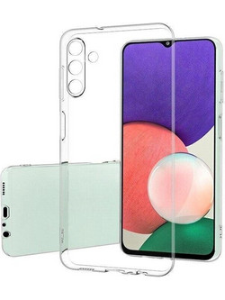 Forcell Back Cover Σιλικόνης Διάφανο (Galaxy A04S)