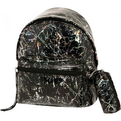 Polo Mini Marble Σχολική Τσάντα Πλάτης Νηπιαγωγείου Μαύρη 907044-8216