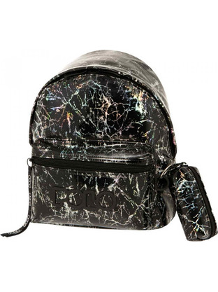 Polo Mini Marble Σχολική Τσάντα Πλάτης Νηπιαγωγείου Μαύρη 907044-8216