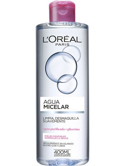 L'Oreal Paris Micellar Water Ντεμακιγιάζ για Ευαίσθητη Επιδερμίδα 400ml
