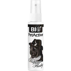 Bio Petactive Dog Male Perfume Flashy 50ml Κομψό άρωμα για αρσενικούς σκύλους με αιθέριο έλαιο βιόλας φρεσκάρει άμεσα το τρίχωμα χαρίζοντας διακριτή αλλά σταθερή ευωδιά