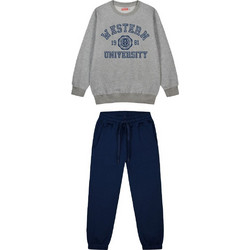 Energiers Παιδικό Σετ Φόρμας Γκρι Navy Μπλε 13-123095-0