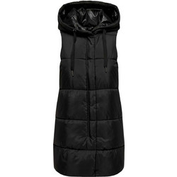Only Asta Αμάνικο Γυναικείο Μπουφάν Χειμωνιάτικο Puffer Μακρύ Μαύρο 15300256