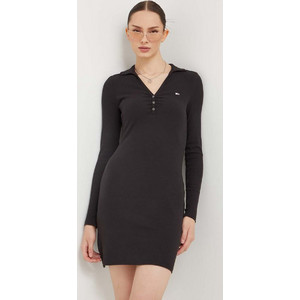 Tommy Hilfiger Mini Φόρεμα Ριπ DW0DW15880-BDS