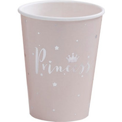 Ginger Ray Ροζ Ποτήρια Princess