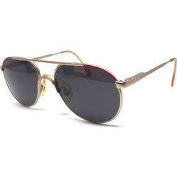 Marcolin 6076 591 Ανδρικά Γυαλιά Ηλίου Aviator Μεταλλικά Χρυσά με Μαύρο Polarized Φακό