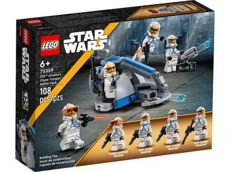 Lego Star Wars 332nd Ahsoka's Clone Trooper Battle Pack για 6+ Ετών 75359