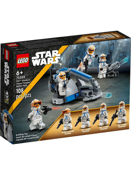 Lego Star Wars 332nd Ahsoka's Clone Trooper Battle Pack για 6+ Ετών 75359