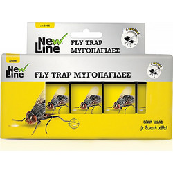 New Line Fly Trap Μυγοπαγίδα 4τμχ