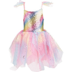 Παιδική Αποκριάτικη Στολή Rainbow Fairy με Φτερά 3082