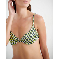 BLU4U Bikini Top με Ενίσχυση Πράσινο 23366122-16