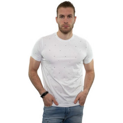 Ανδρικό T-shirt Side Effect R-S3241-XP.09-WHITE Λαιμόκοψη