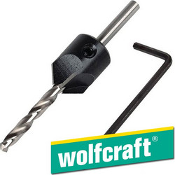 Wolfcraft 2499000 φρεζοτρυπανο 4.5x16mm