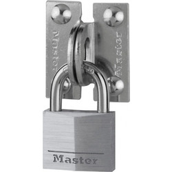 Master Lock - 914060REURD Σετ γωνιακή θηλιά 2 τεμαχίων μαζί με λουκέτο σώματος αλουμινίου και 2 κλειδιά (914060REURD)