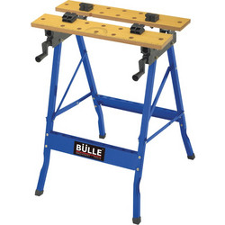 BULLE - Πάγκος Εργασίας με Ξύλινο (MDF) Τραπέζι (47612)